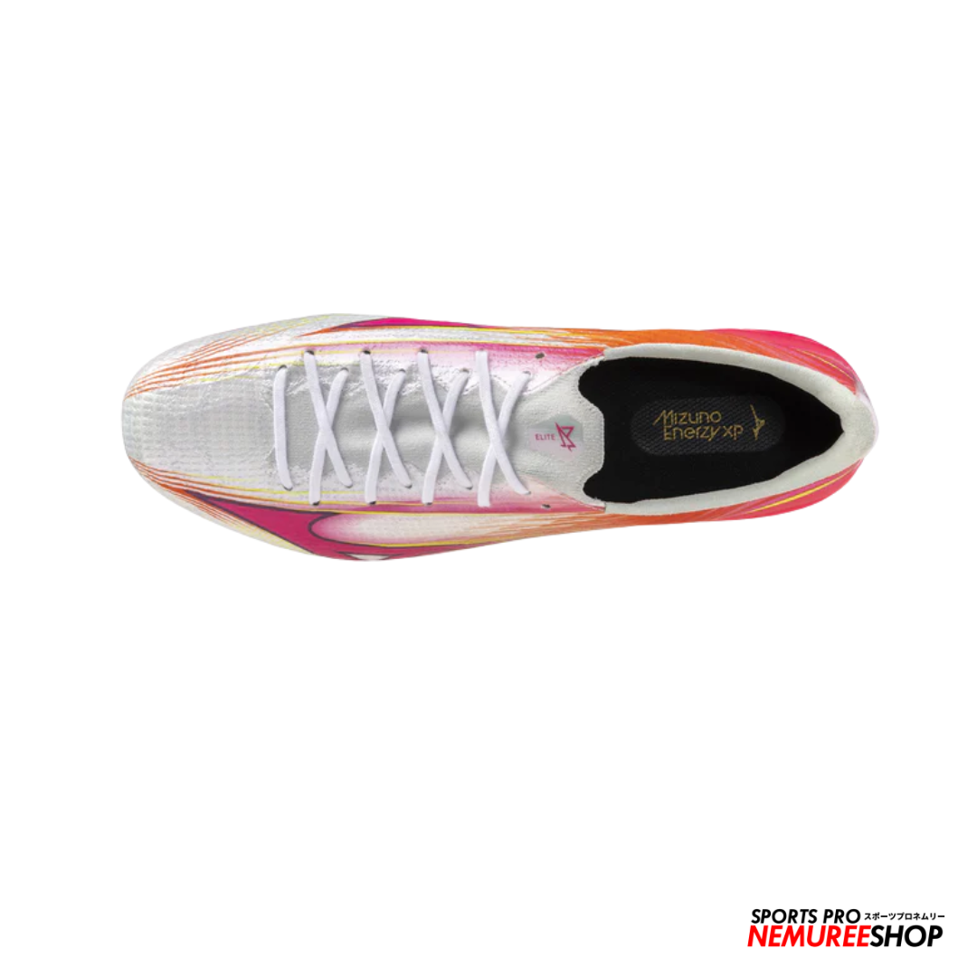 MIZUNO Football Shoes ALPHA 3 ELITE (WHITE/FUCHSIA PURPLE) - Nemuree Shop - Online Sports Store