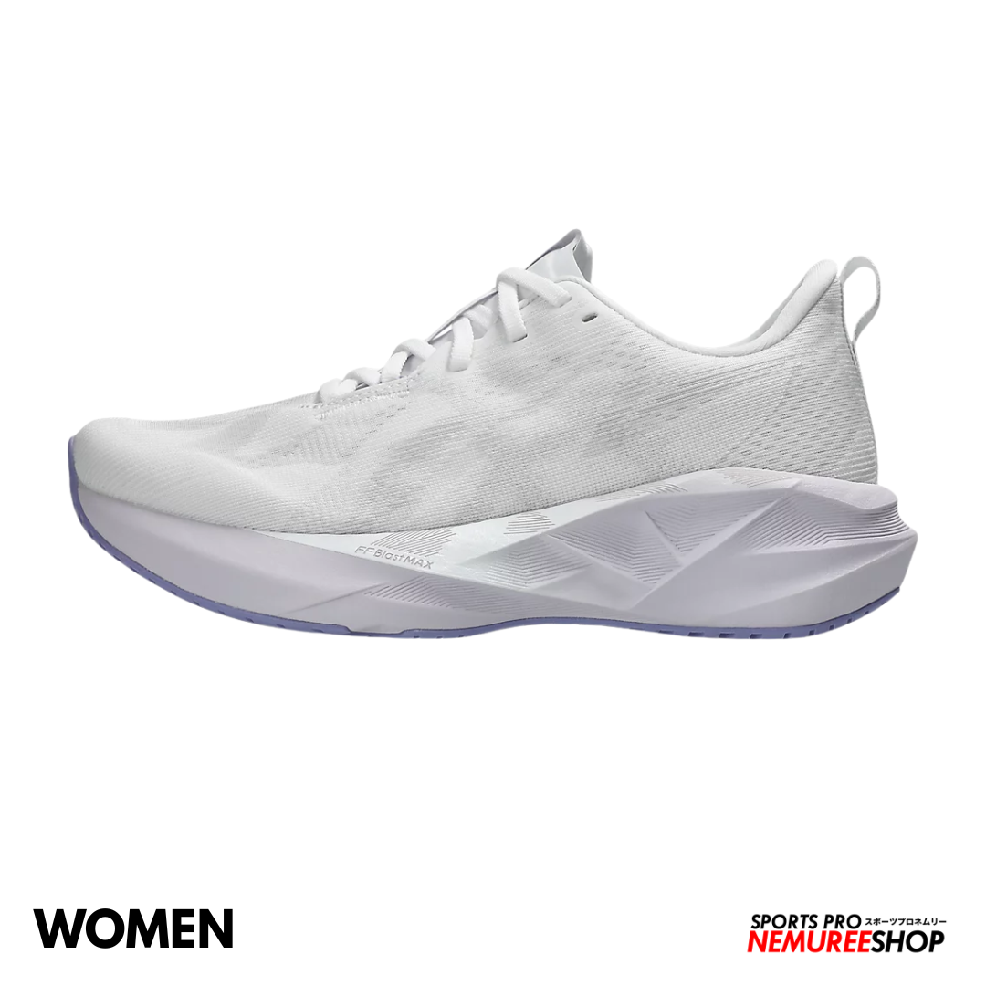 ASICS Women Running Shoes NOVABLAST 5 WOMEN (WHITE/LILAC HINT) - Nemuree Shop - Online Sports Store