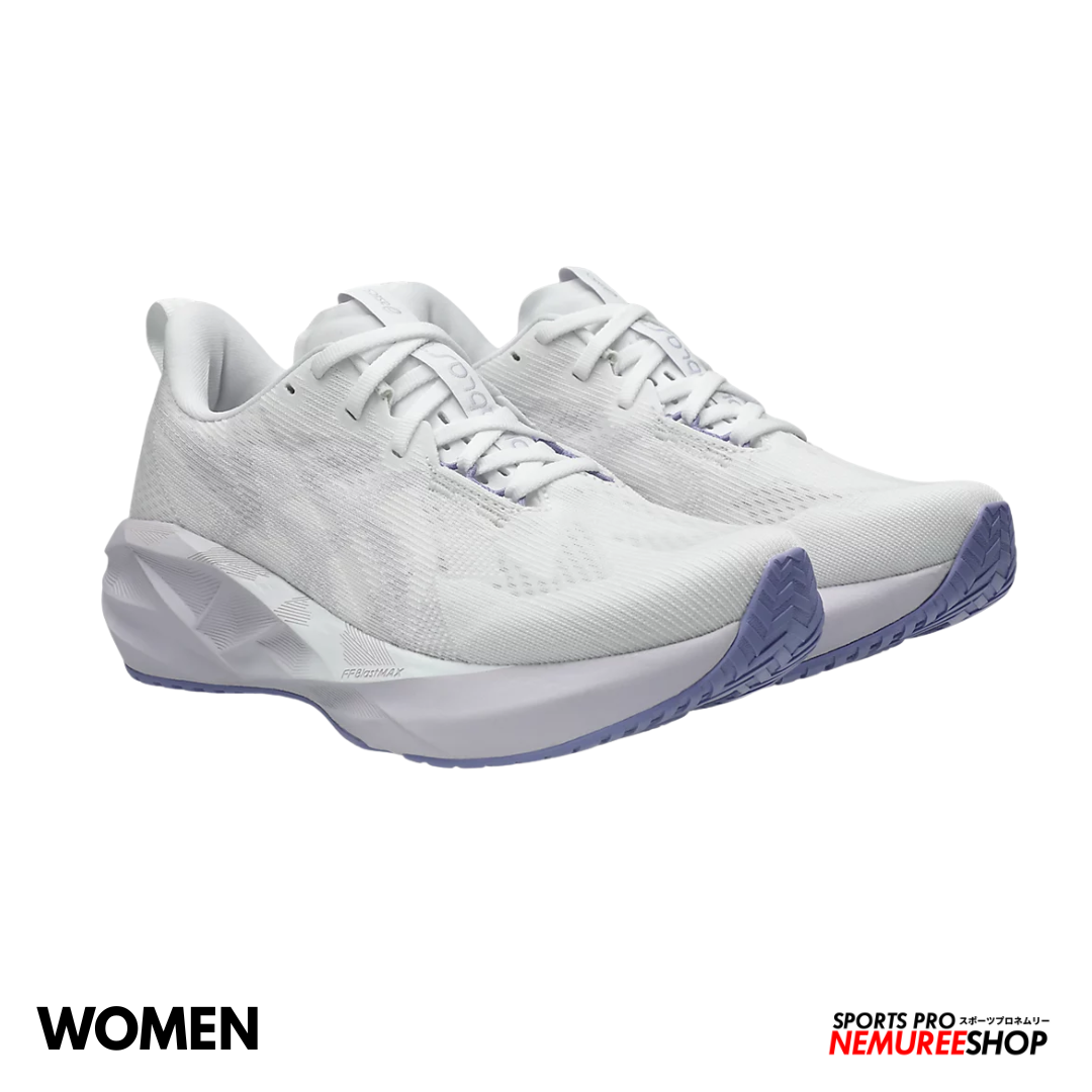 ASICS Women Running Shoes NOVABLAST 5 WOMEN (WHITE/LILAC HINT) - Nemuree Shop - Online Sports Store