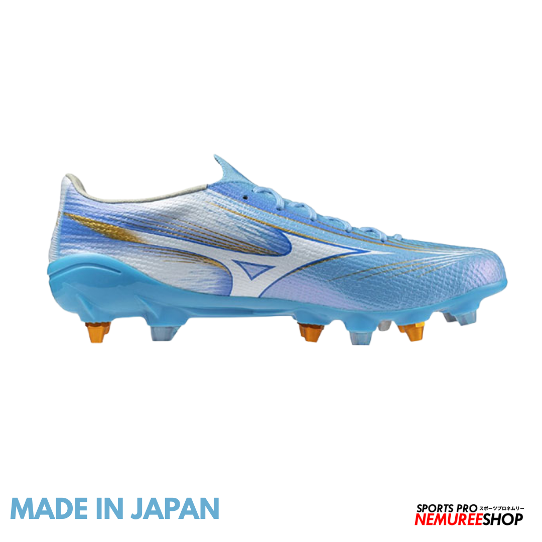 MIZUNO Football Shoes ALPHA 3 JAPAN MIX (CELESTE / WHITE) - Nemuree Shop - Online Sports Store