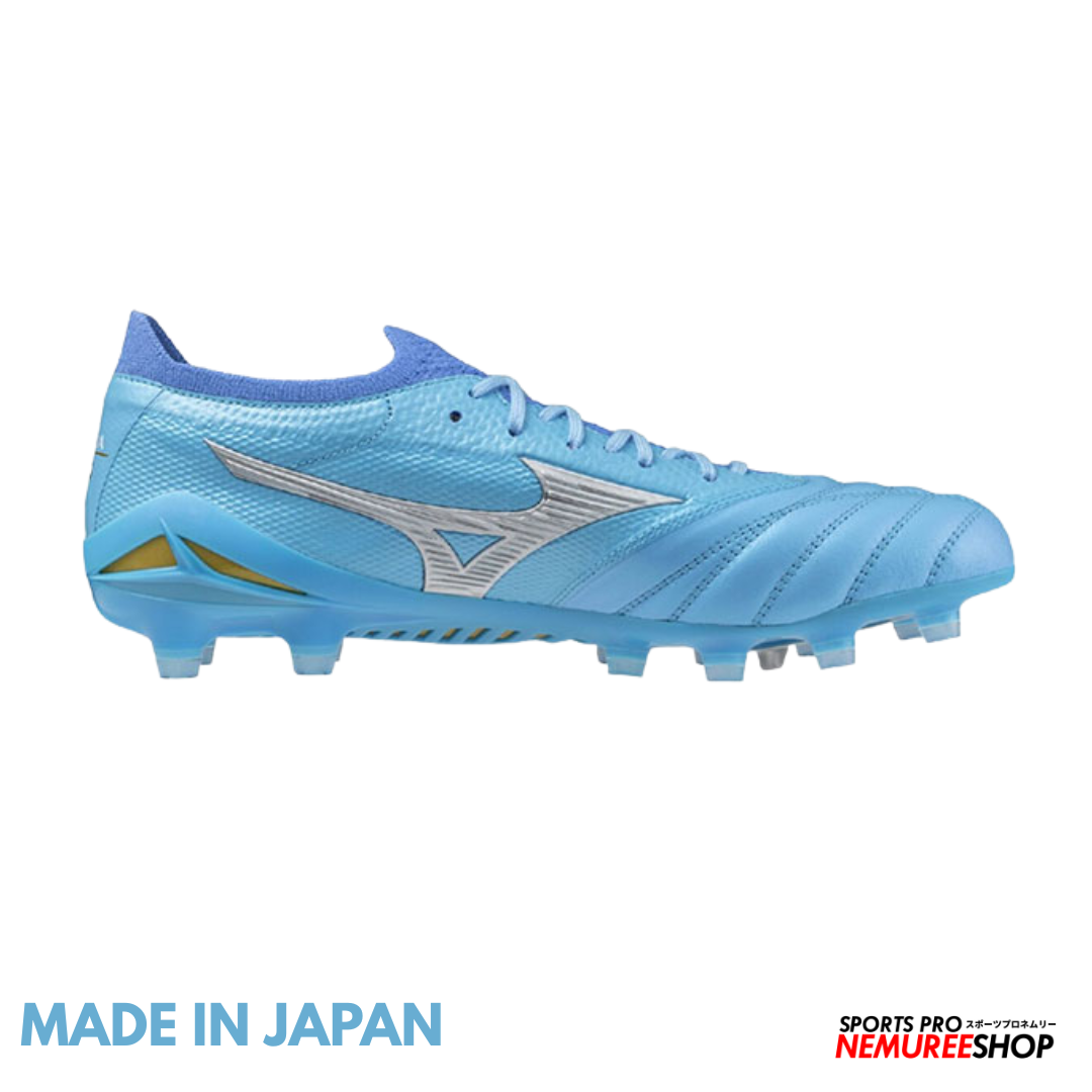 MIZUNO Football Shoes MORELIA NEO 4 BETA JAPAN (CELESTE / WHITE / ULTRAMARINE) - Nemuree Shop - Online Sports Store