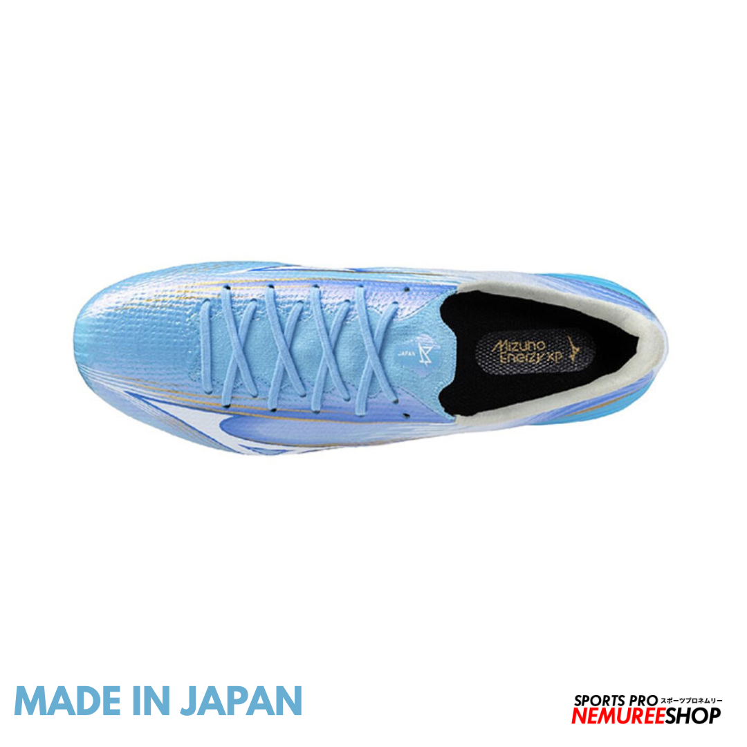 MIZUNO Football Shoes ALPHA 3 JAPAN MIX (CELESTE / WHITE) - Nemuree Shop - Online Sports Store