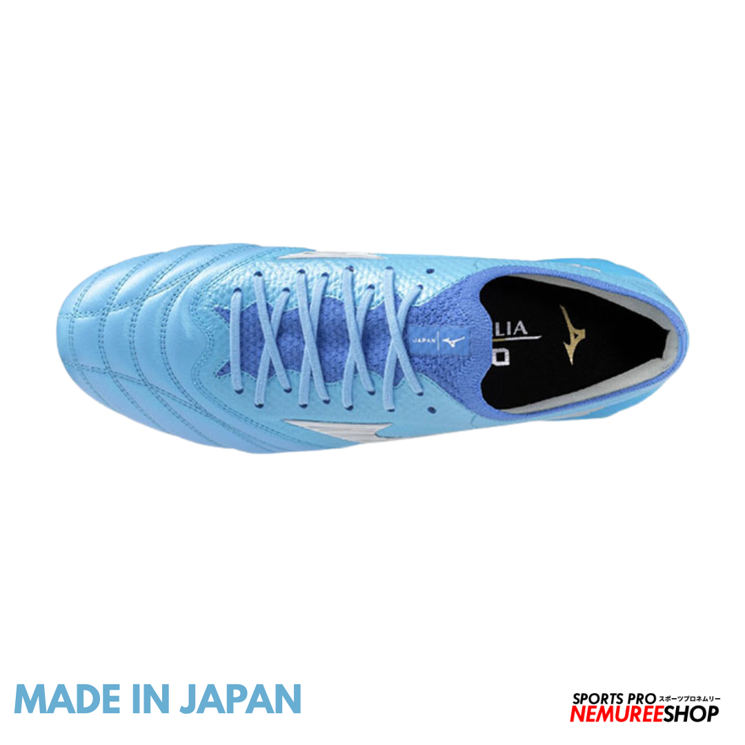 MIZUNO Football Shoes MORELIA NEO 4 BETA JAPAN (CELESTE / WHITE / ULTRAMARINE) - Nemuree Shop - Online Sports Store