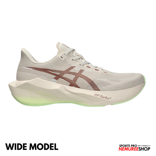 ASICS Running Shoes NOVABLAST 6 WIDE (ROSE DUST/ILLUMINATE YELLOW)