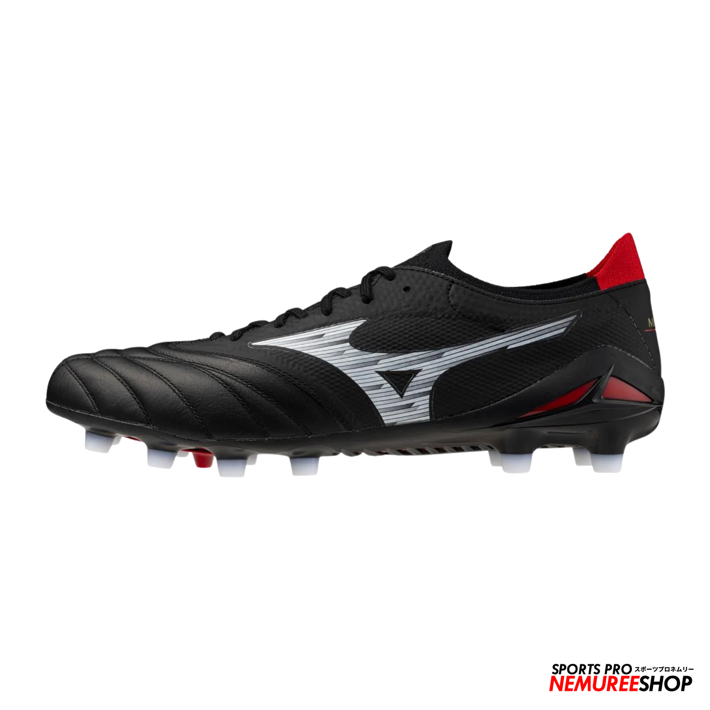 MIZUNO Football Shoes MORELIA NEO 5 BETA ELITE (BLACK/WHITE/CHINESE RED)