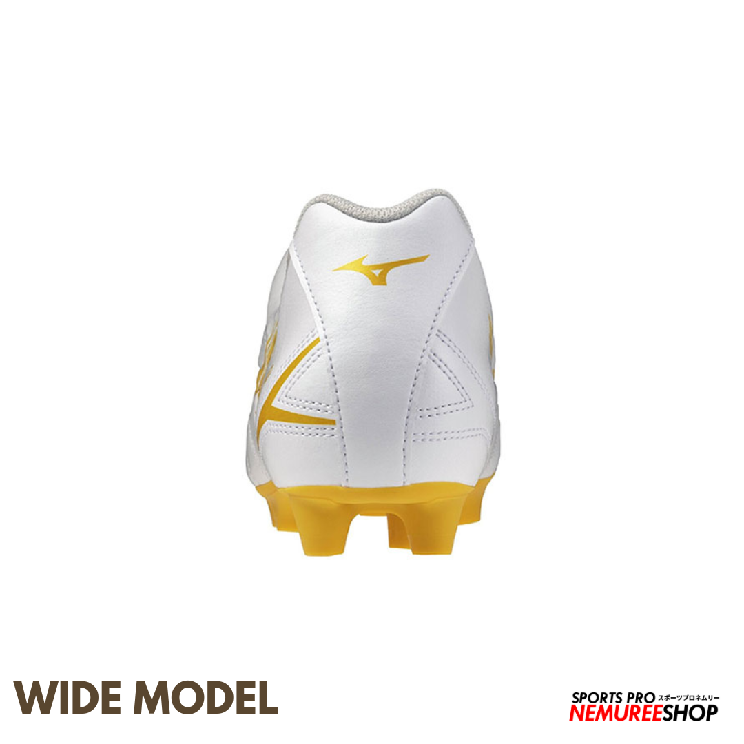MIZUNO Football Shoes MONARCIDA NEO 3 SELECT WIDE (WHITE / GOLD) - Nemuree Shop - Online Sports Store