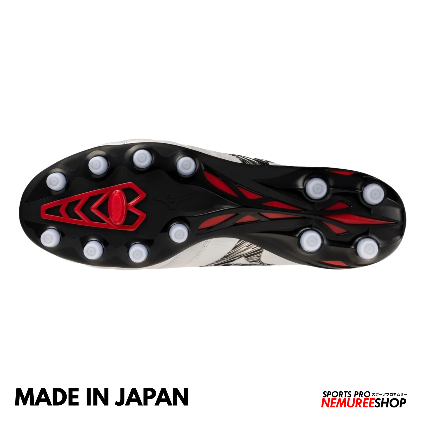 MIZUNO Football Shoes MORELIA NEO 5 BETA JAPAN (WHITE/BLACK/CHINESE RED)