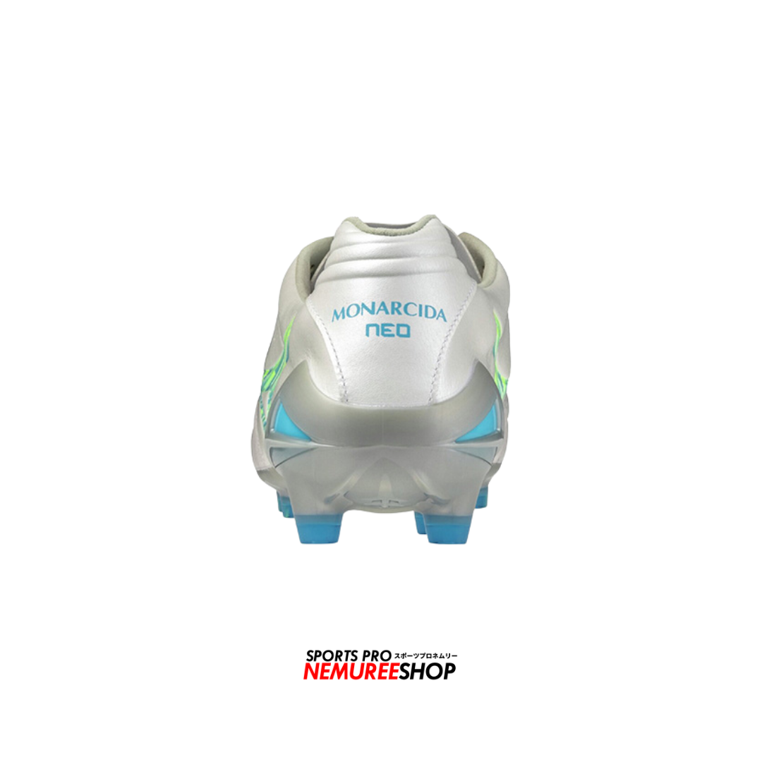 MIZUNO Football Shoes MONARCIDA NEO 3 ELITE (WHITE / SWIM CAP) - Nemuree Shop - Online Sports Store