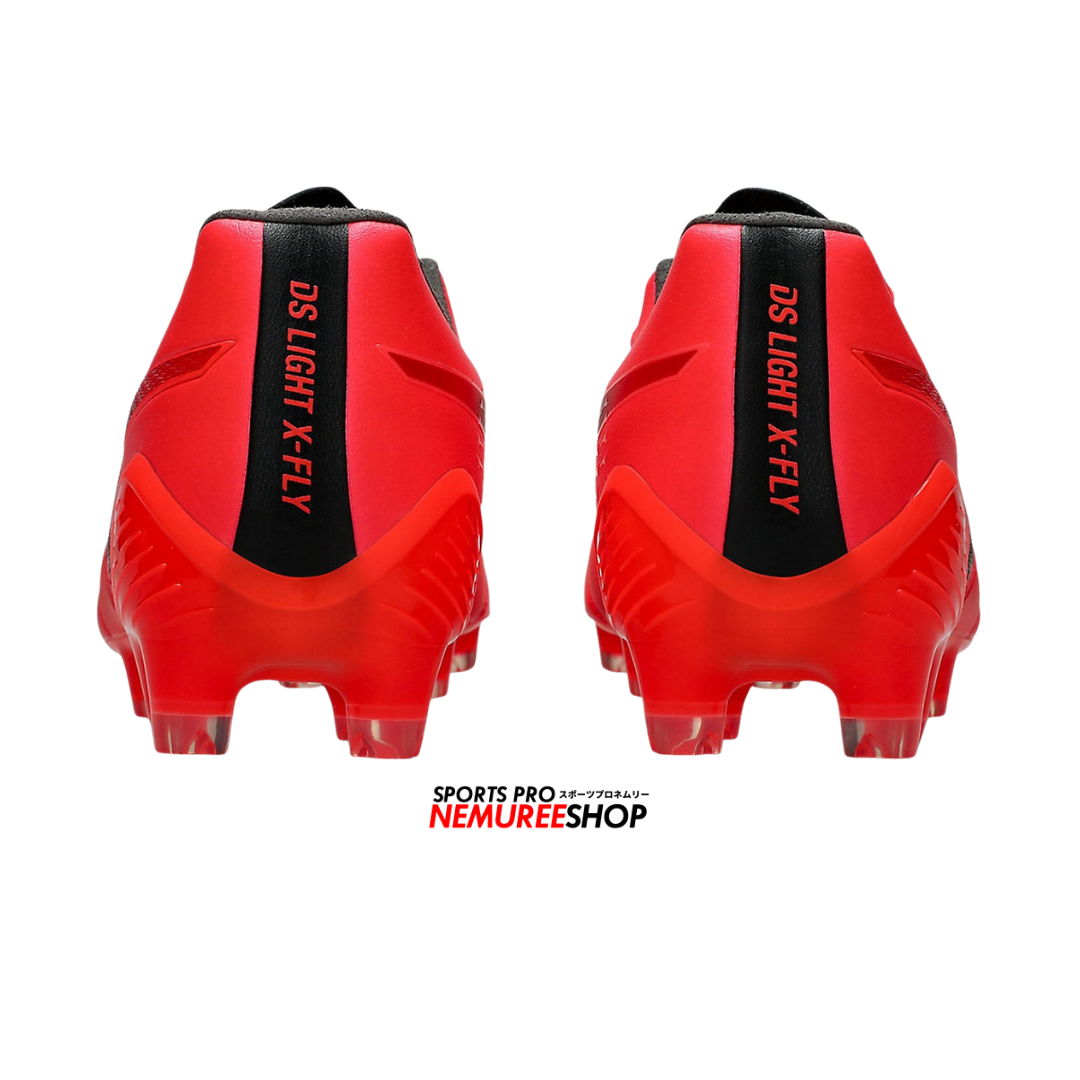 ASICS Football Shoes DS LIGHT X-FLY 6 (FLASH RED / BLACK)
