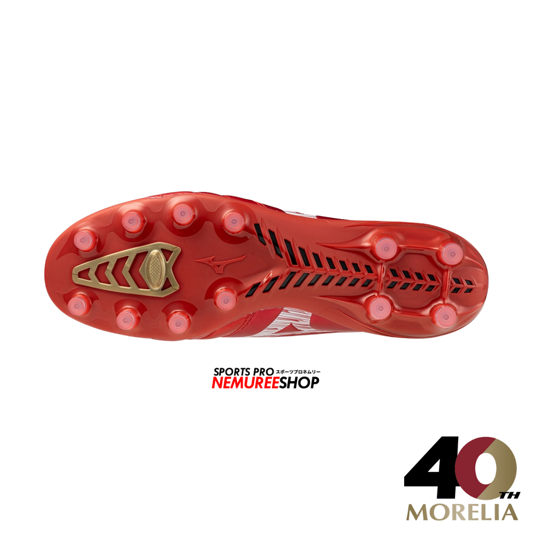 MIZUNO Football Shoes MONARCIDA NEO 3 ELITE (MORELIA 40TH RED / WHITE ) - Nemuree Shop - Online Sports Store