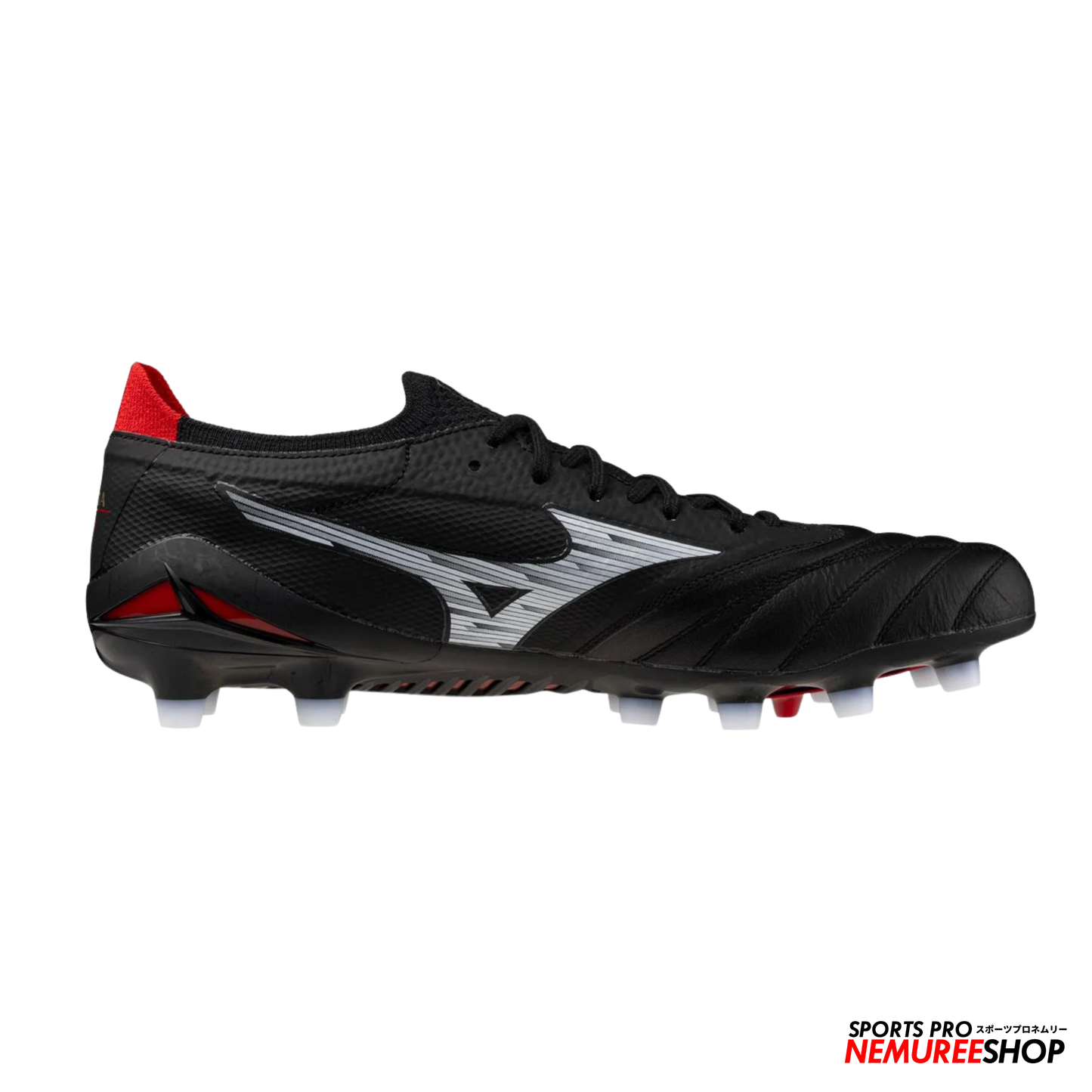 MIZUNO Football Shoes MORELIA NEO 5 BETA ELITE (BLACK/WHITE/CHINESE RED)