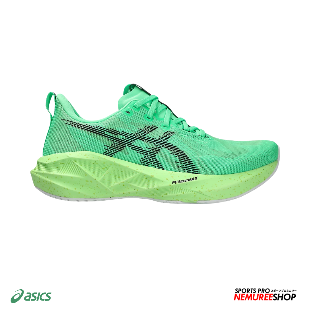 ASICS Running Shoes NOVABLAST 5 (VITAL GREEN / BLACK) - Nemuree Shop - Online Sports Store