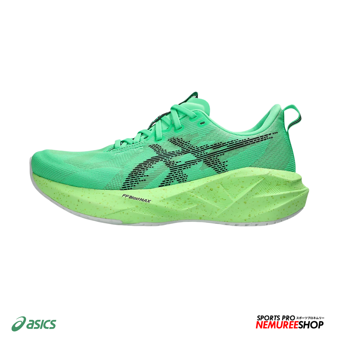 ASICS Running Shoes NOVABLAST 5 (VITAL GREEN / BLACK) - Nemuree Shop - Online Sports Store