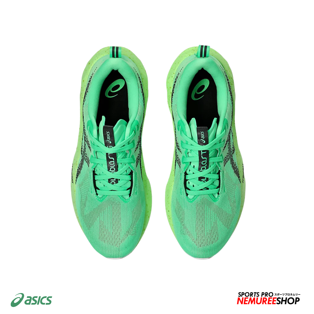 ASICS Running Shoes NOVABLAST 5 (VITAL GREEN / BLACK) - Nemuree Shop - Online Sports Store