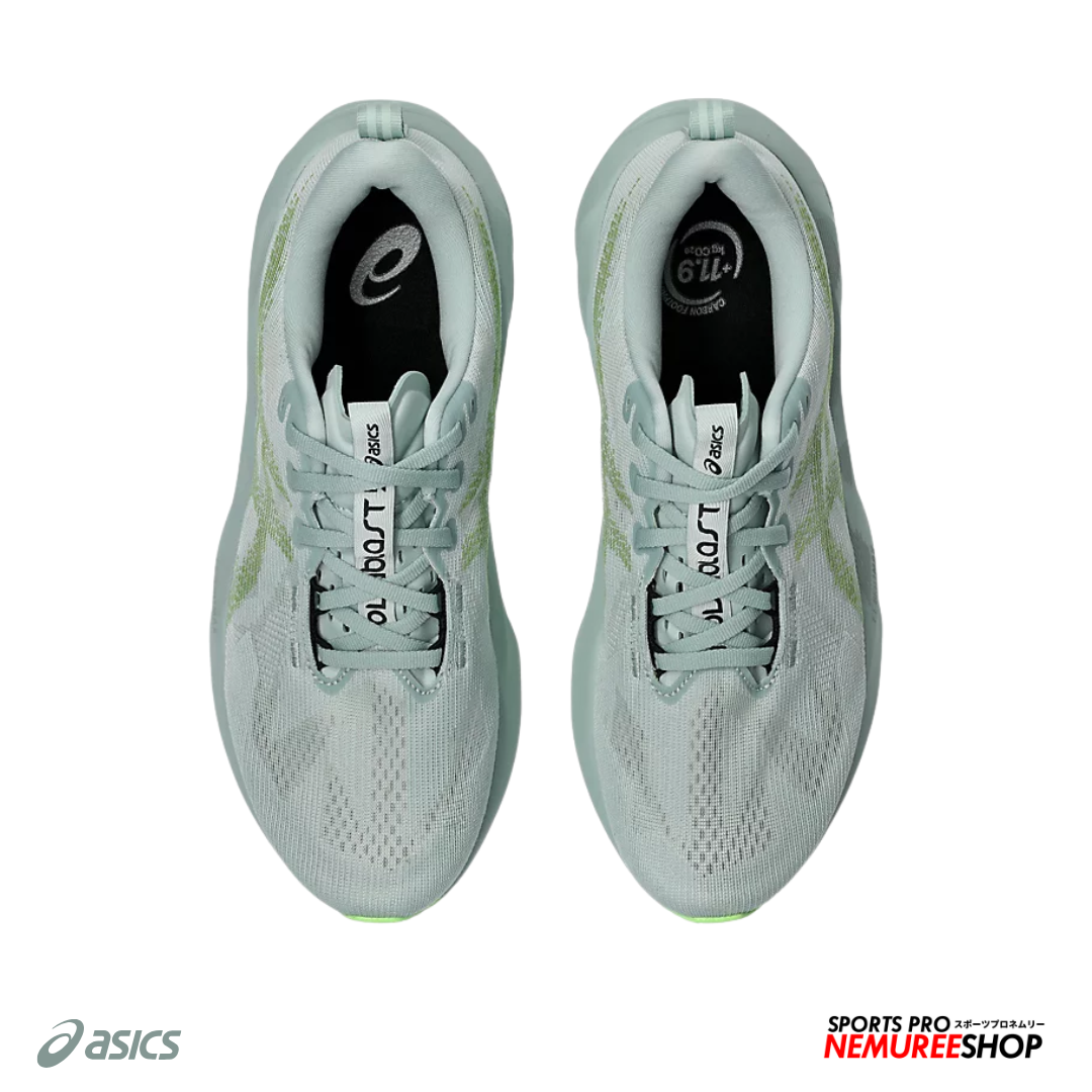 ASICS Running Shoes NOVABLAST 5 (COLD MOSS/LIGHT ORANGE) - Nemuree Shop - Online Sports Store