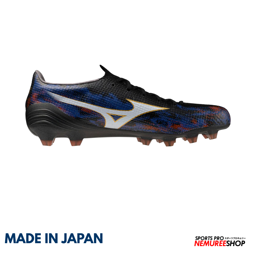 MIZUNO Football Shoes ALPHA 3 JAPAN (BLACK / ANCIENT WATER) - Nemuree Shop - Online Sports Store