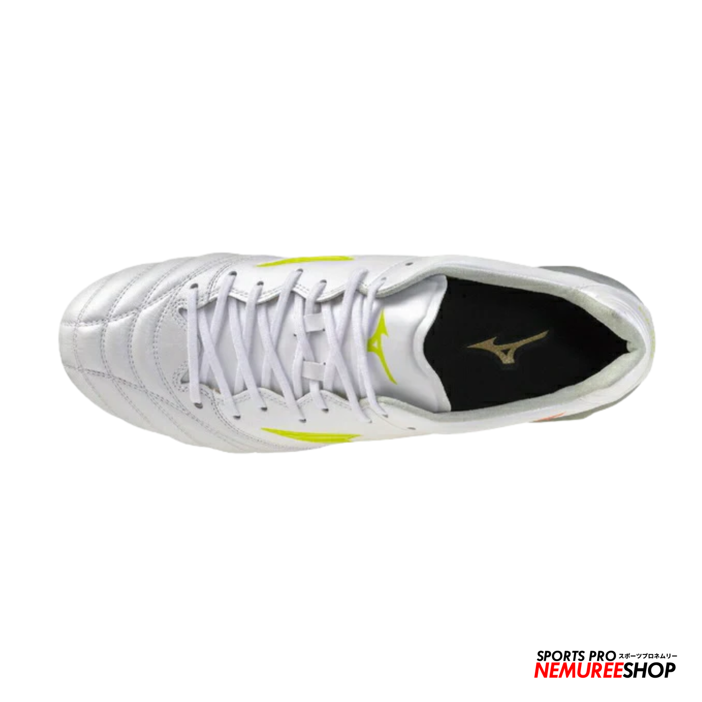 MIZUNO Football Shoes MONARCIDA NEO 3 ELITE (WHITE/EVENING PRIMROSE/LAVA ORANGE)