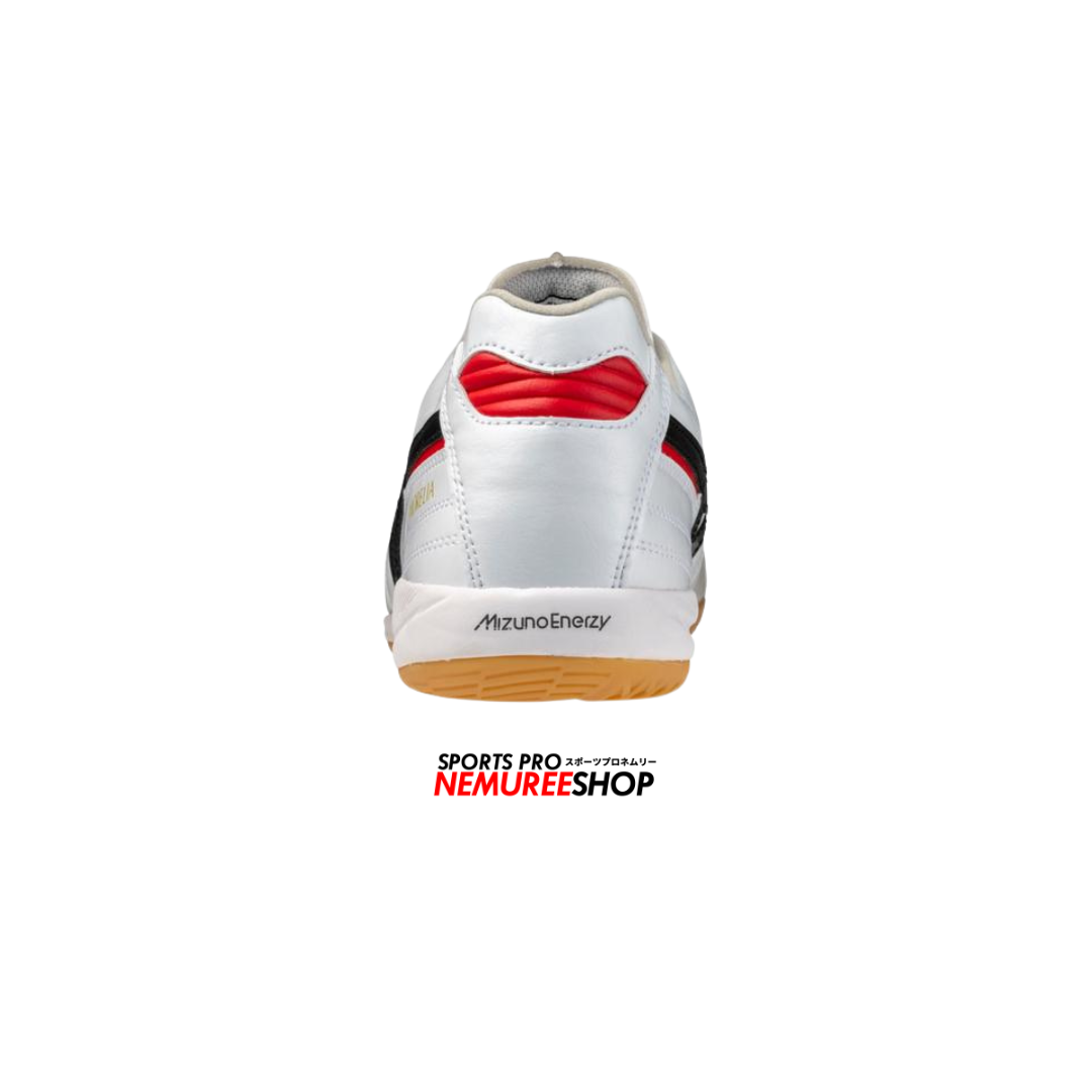 MIZUNO Futsal Shoes MORELIA SALA ELITE IN (WHITE / BLACK) - Nemuree Shop - Online Sports Store