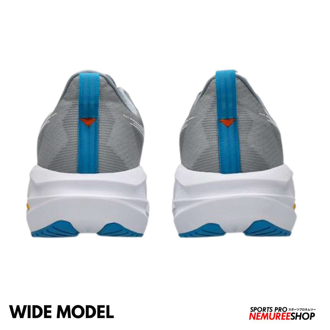 ASICS Running Shoes NOVABLAST 5 WIDE (GRAVEL/WHITE) - Nemuree Shop - Online Sports Store