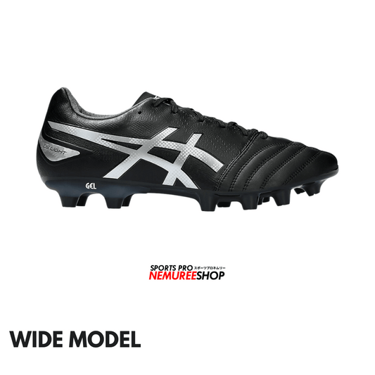 ASICS Football Shoes DS LIGHT ADVANCE WIDE (BLACK/PURE SILVER) - Nemuree Shop - Online Sports Store