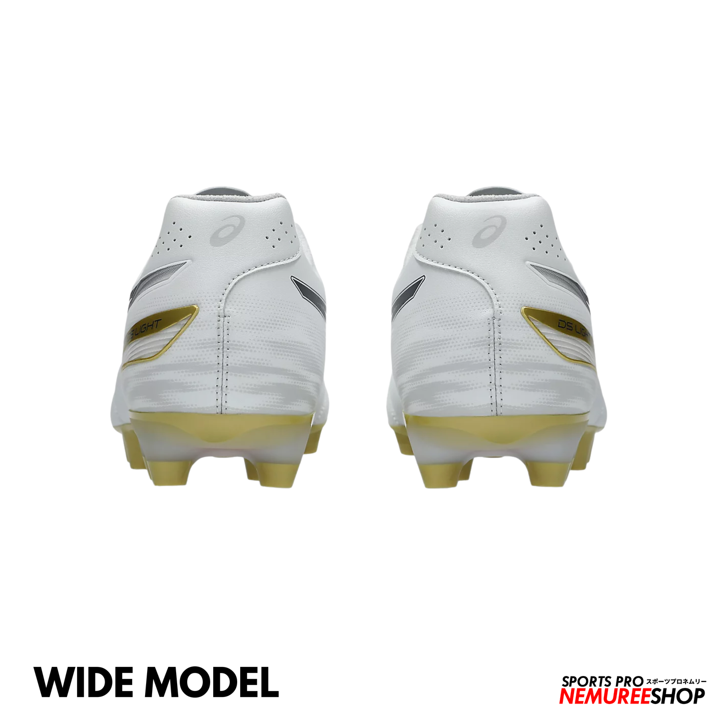 ASICS Football Shoes DS LIGHT PRO WIDE (WHITE/MIDNIGHT)