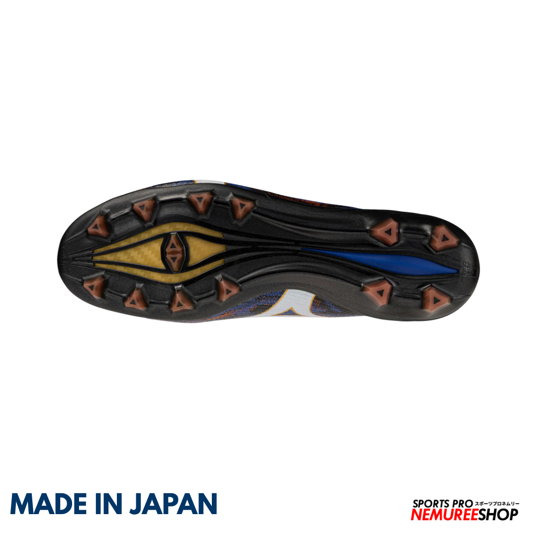 MIZUNO Football Shoes ALPHA 3 JAPAN (BLACK / ANCIENT WATER) - Nemuree Shop - Online Sports Store