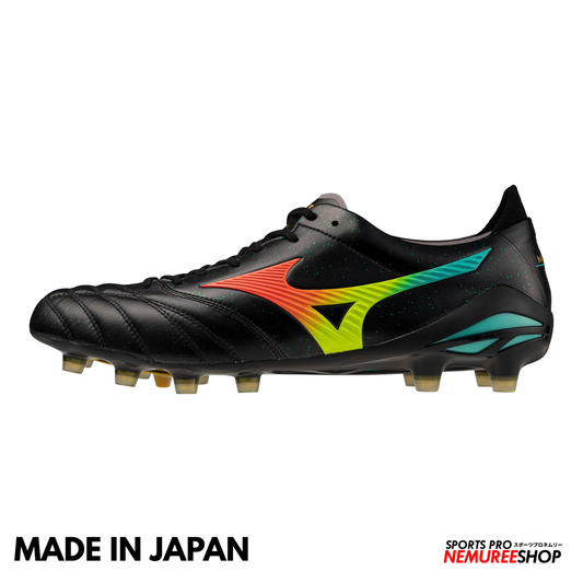 MIZUNO Football Shoes MORELIA NEO 5 JAPAN (BLACK/LAVA ORANGE/ARCADIA)